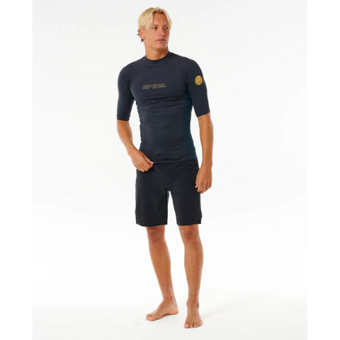 RIP Curl - Dawn Patrol up Perf Kurzarm Ausschlag nach Westen